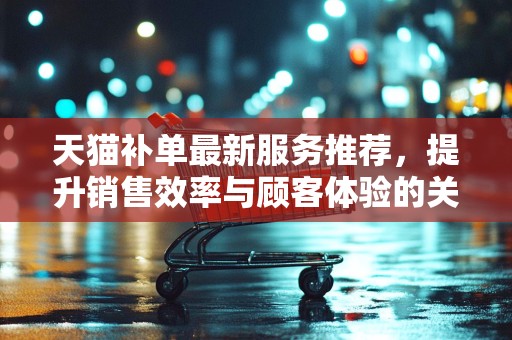天猫补单最新服务推荐，提升销售效率与顾客体验的关键策略