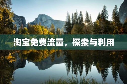 淘宝免费流量，探索与利用