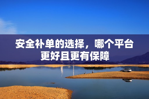 安全补单的选择，哪个平台更好且更有保障