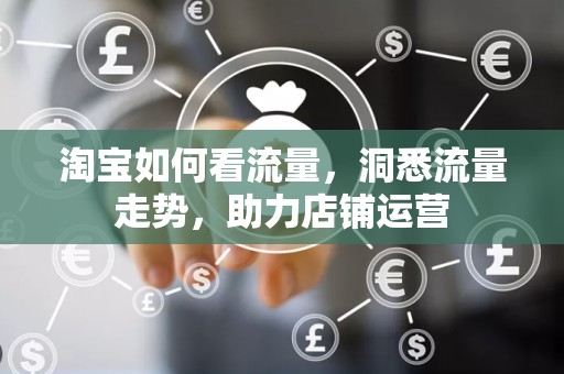 淘宝如何看流量，洞悉流量走势，助力店铺运营