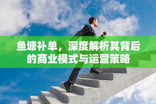 鱼塘补单，深度解析其背后的商业模式与运营策略