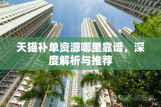 天猫补单资源哪里靠谱，深度解析与推荐