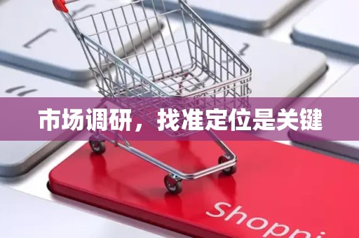 市场调研，找准定位是关键