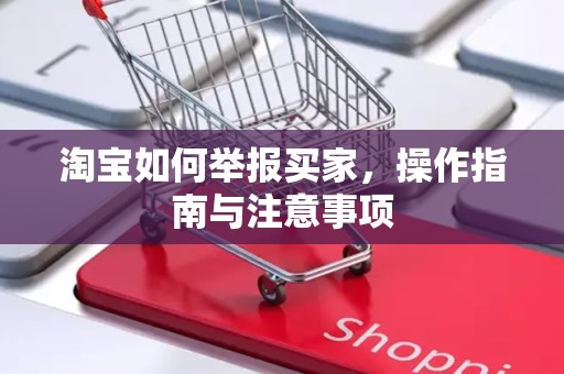 淘宝如何举报买家，操作指南与注意事项