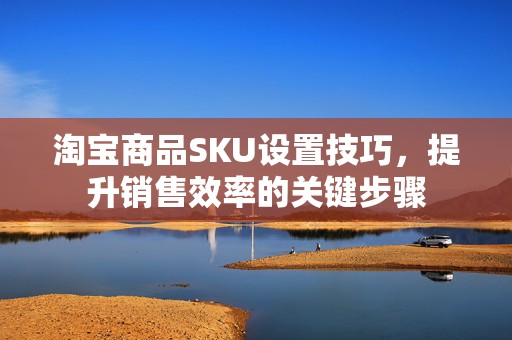 淘宝商品SKU设置技巧，提升销售效率的关键步骤