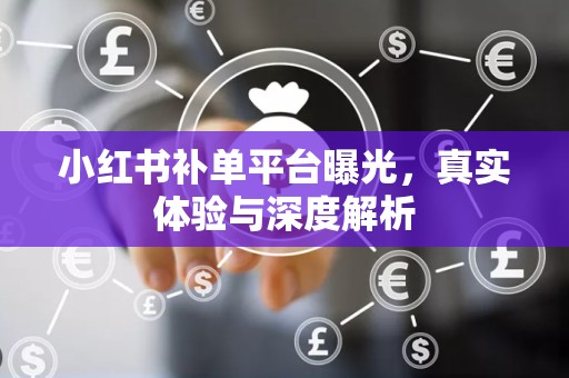 小红书补单平台曝光，真实体验与深度解析