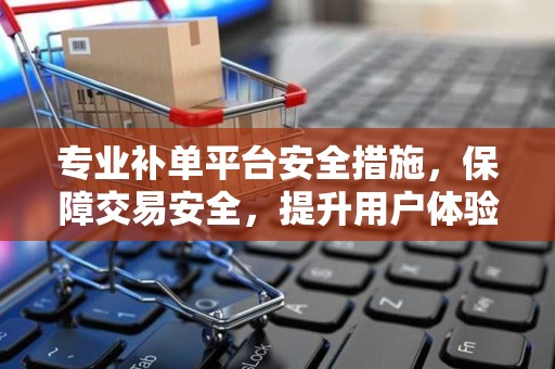 专业补单平台安全措施，保障交易安全，提升用户体验