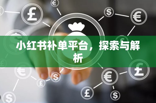 小红书补单平台，探索与解析