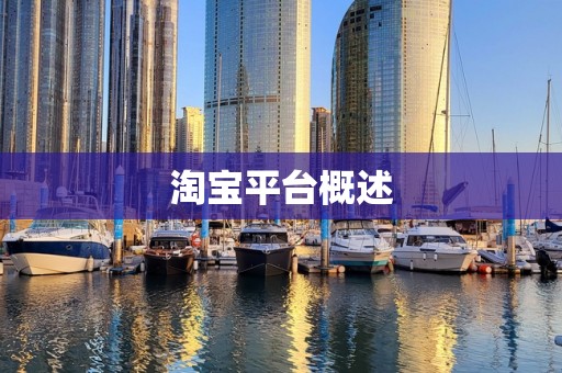 淘宝平台概述