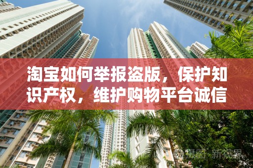淘宝如何举报盗版，保护知识产权，维护购物平台诚信