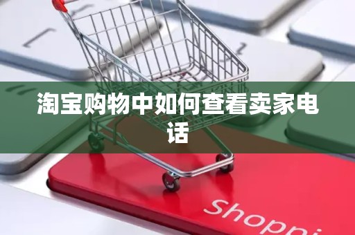 淘宝购物中如何查看卖家电话