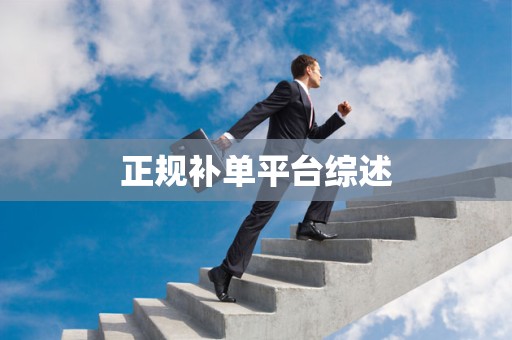 正规补单平台综述