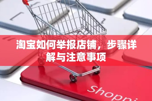 淘宝如何举报店铺，步骤详解与注意事项