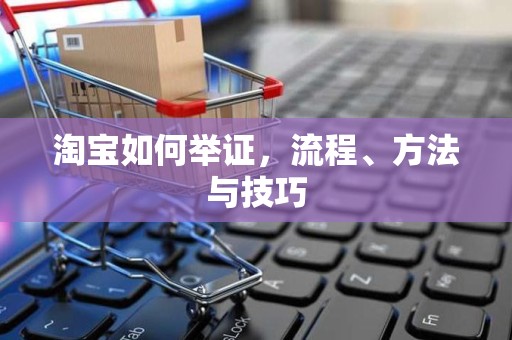淘宝如何举证，流程、方法与技巧