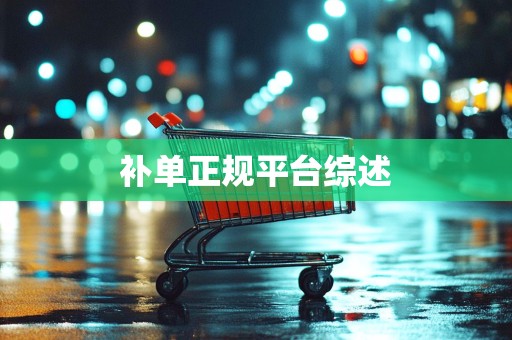 补单正规平台综述