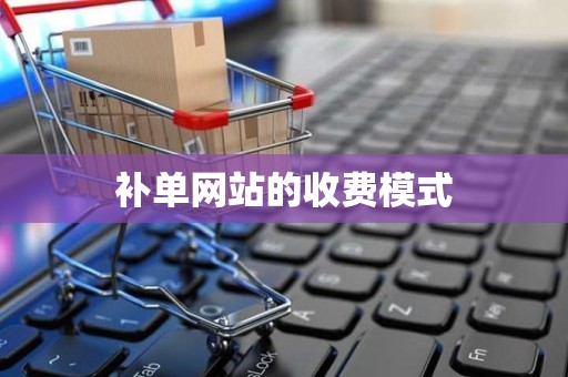 补单网站的收费模式