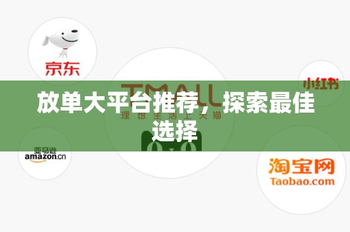 放单大平台推荐，探索最佳选择