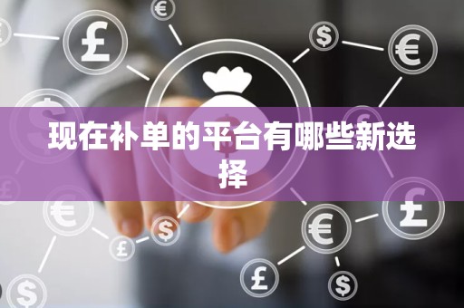 现在补单的平台有哪些新选择