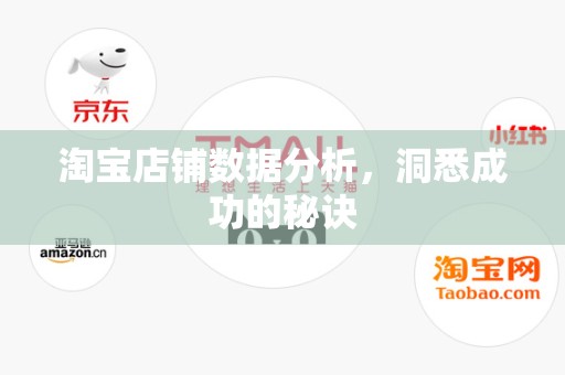淘宝店铺数据分析，洞悉成功的秘诀