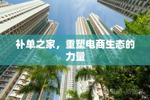 补单之家，重塑电商生态的力量