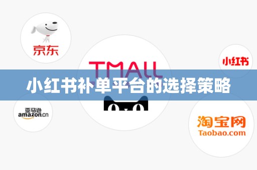 小红书补单平台的选择策略