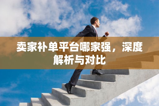 卖家补单平台哪家强，深度解析与对比