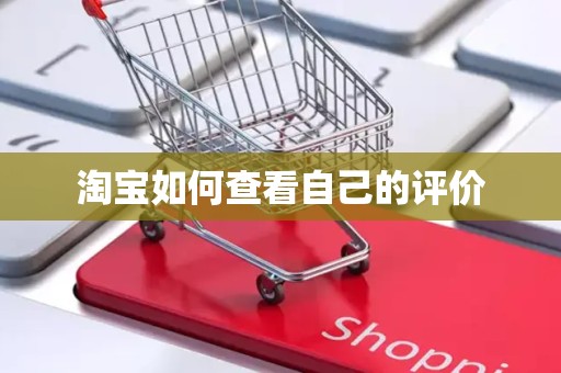 淘宝如何查看自己的评价