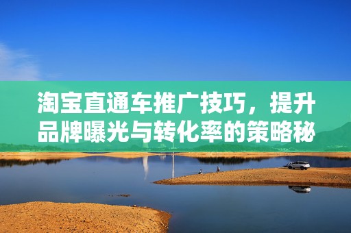 淘宝直通车推广技巧，提升品牌曝光与转化率的策略秘籍