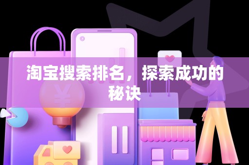 淘宝搜索排名，探索成功的秘诀