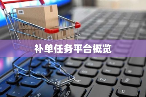 补单任务平台概览