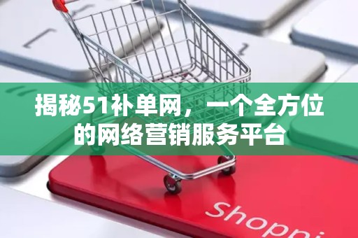 揭秘51补单网，一个全方位的网络营销服务平台