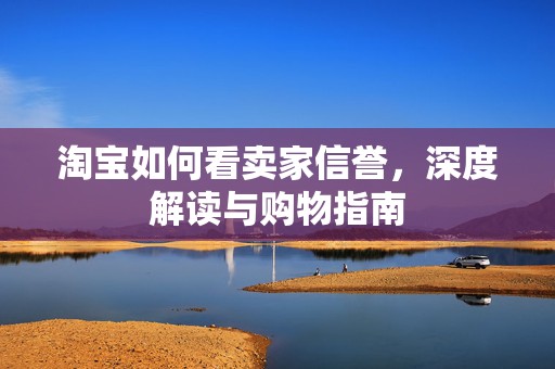 淘宝如何看卖家信誉，深度解读与购物指南
