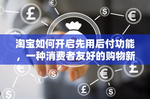 淘宝如何开启先用后付功能，一种消费者友好的购物新体验