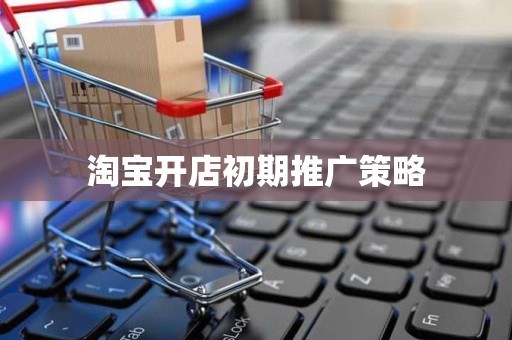 淘宝开店初期推广策略