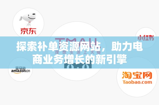 探索补单资源网站，助力电商业务增长的新引擎