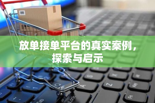 放单接单平台的真实案例，探索与启示
