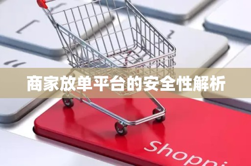 商家放单平台的安全性解析