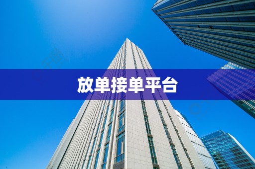 放单接单平台