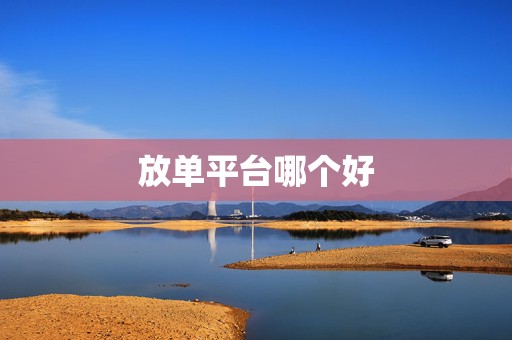 放单平台哪个好
