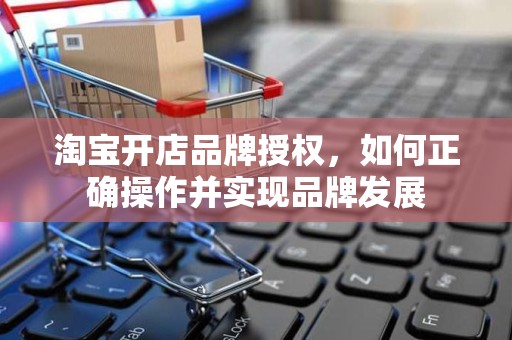 淘宝开店品牌授权，如何正确操作并实现品牌发展