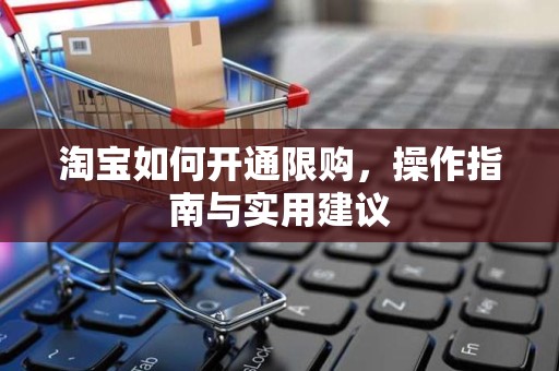 淘宝如何开通限购，操作指南与实用建议