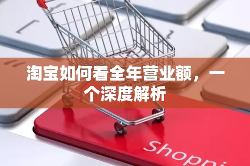 淘宝如何看全年营业额，一个深度解析