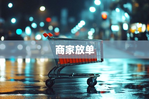 商家放单