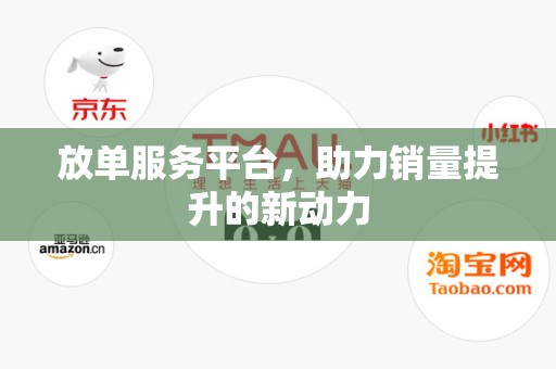 放单服务平台，助力销量提升的新动力