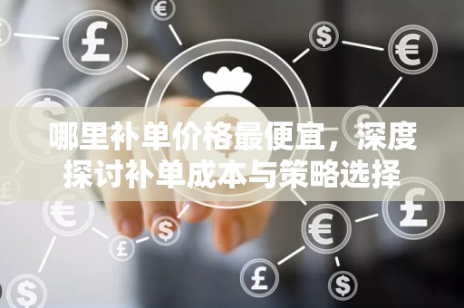 哪里补单价格最便宜，深度探讨补单成本与策略选择