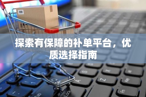 探索有保障的补单平台，优质选择指南
