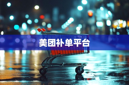 美团补单平台