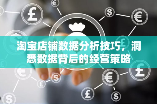 淘宝店铺数据分析技巧，洞悉数据背后的经营策略