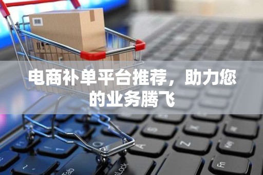 电商补单平台推荐，助力您的业务腾飞