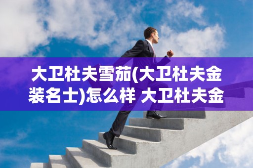 大卫杜夫雪茄(大卫杜夫金装名士)怎么样 大卫杜夫金装名士好抽吗